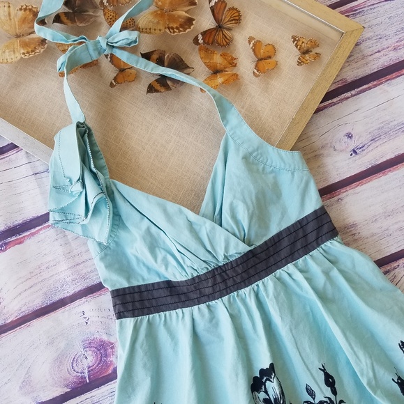 Anthro Nathalie Lete Stemmed Sweetbriar Dress 6 - Picture 4 of 8